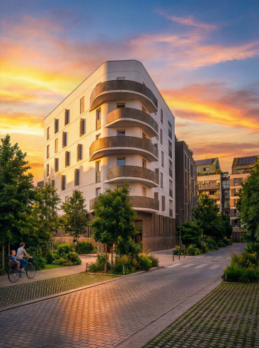 Volets et habillage fa&ccedil;ades habitat collectif