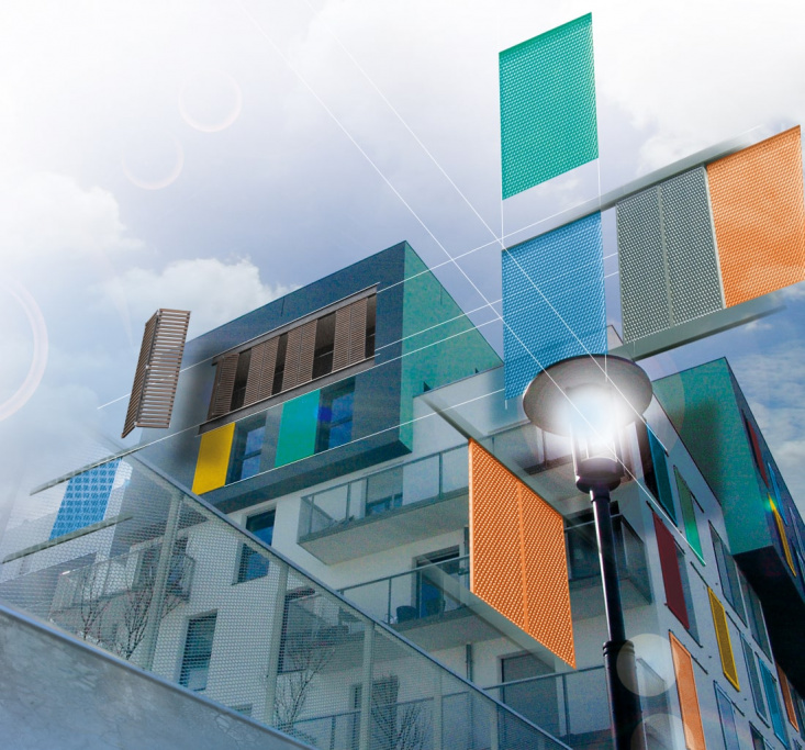 Volets et habillage fa&ccedil;ades habitat collectif
